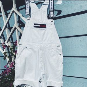 Tommy white overalls